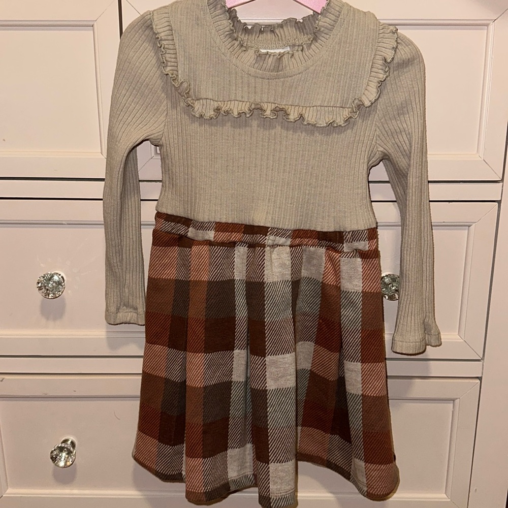 Girls Fall turtleneck dress